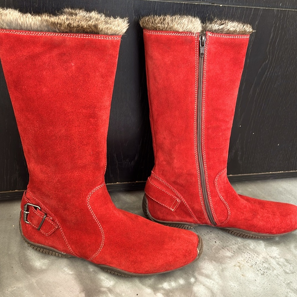 ModBrev suede boots 38 made in Italy - Picture 1 of 4